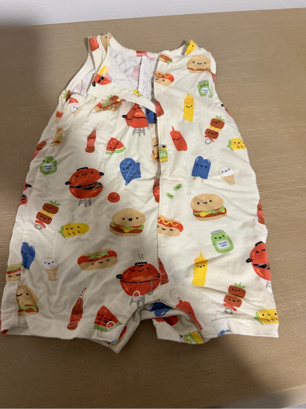 Angel dear bbq romper